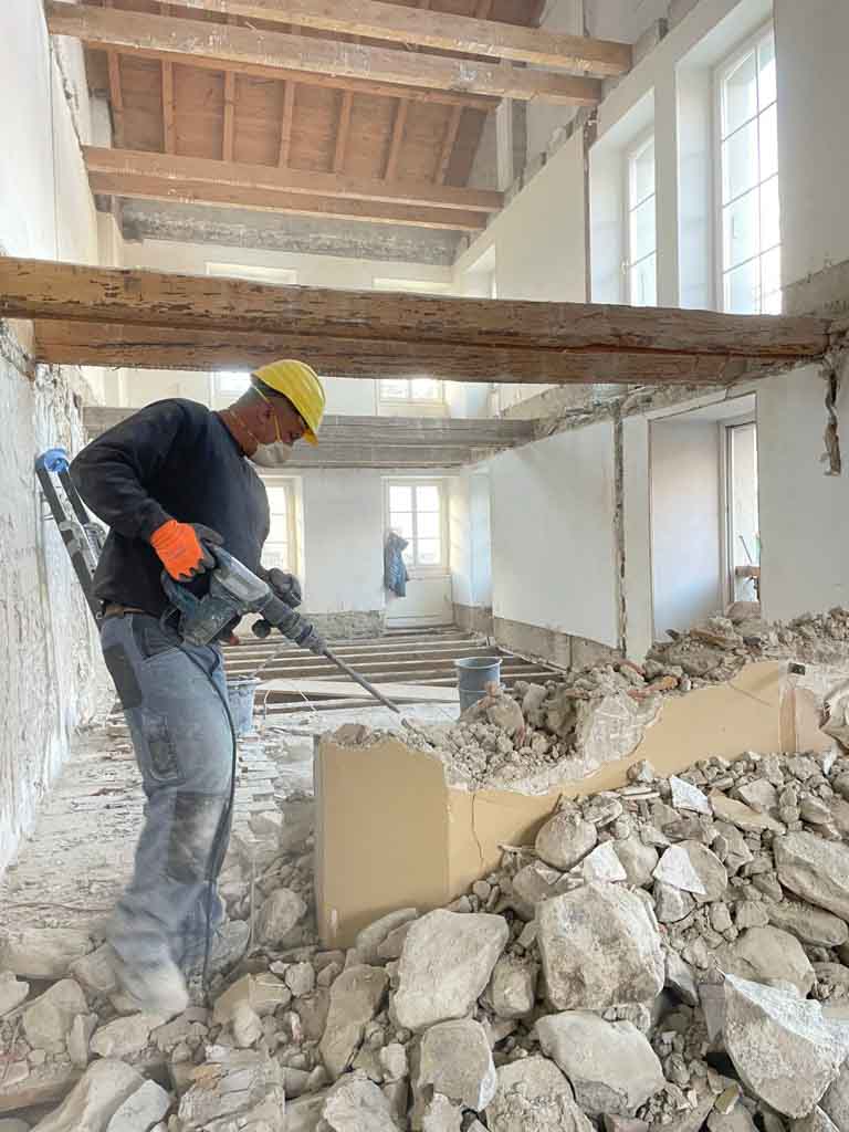 Démolition intérieur Aubonne